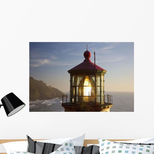 Heceta Head Lighthouse Along The Oregon Coast Wall Mural