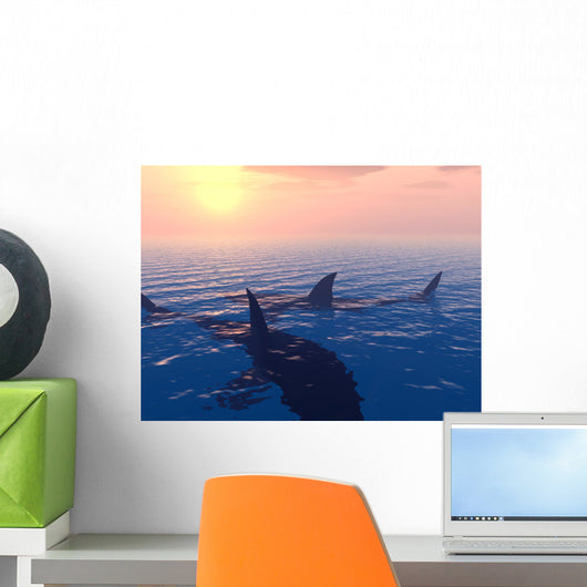 Shark Wall Mural