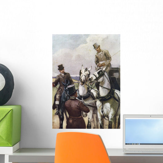A Handsome Pair Wall Mural