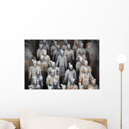 Army Of Terracotta Warriors In Xi'an, Shaanxi,China Wall Mural