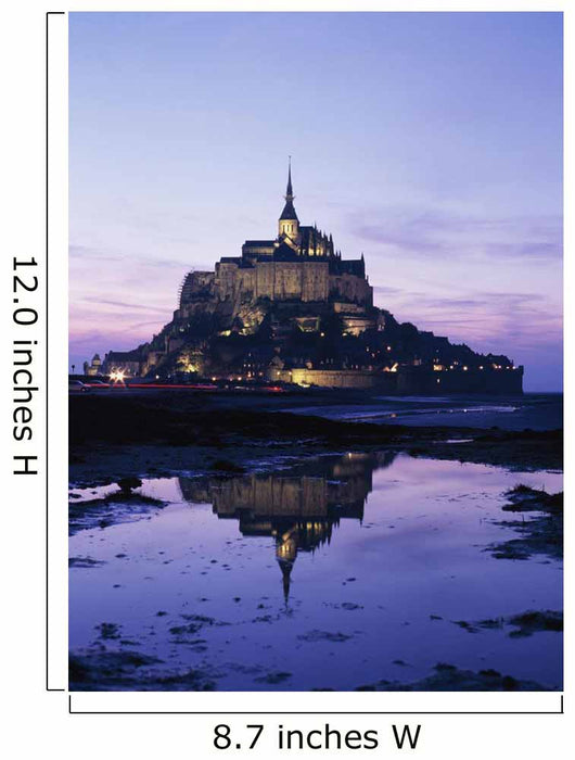 Mance Mont St Michel,Brittany,France Wall Mural