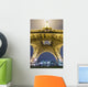 Eiffel Tower At Night,Low Angle View, Paris,France Wall Mural