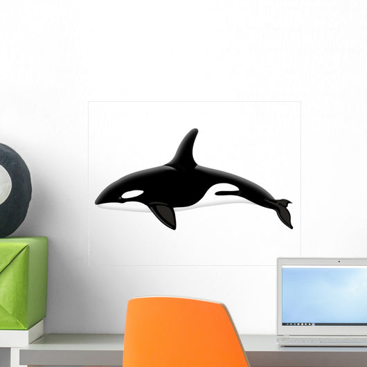 Killer Whale Wall Decal