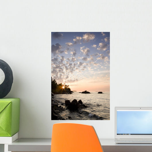 Sunset On The South Shores Of Lake Superior Wall Mural