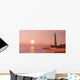 Lighthouse and Sunset Wall Decal
