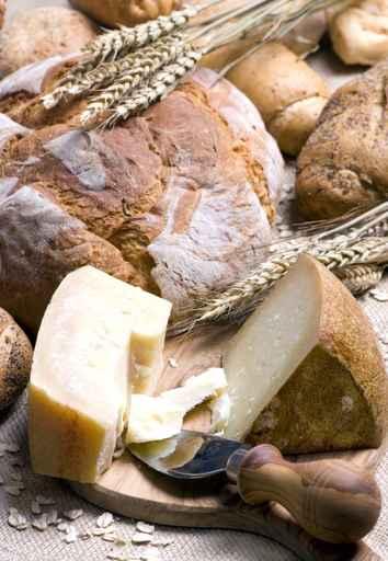 Cheese and Bread Wall Decal