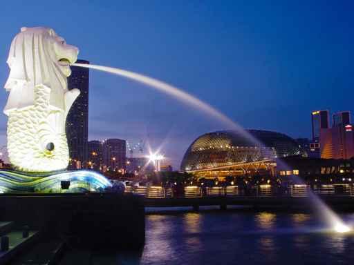 Merlion Singapore Wall Decal