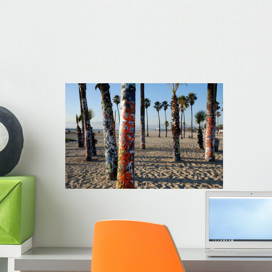 graffiti palm Wall Mural