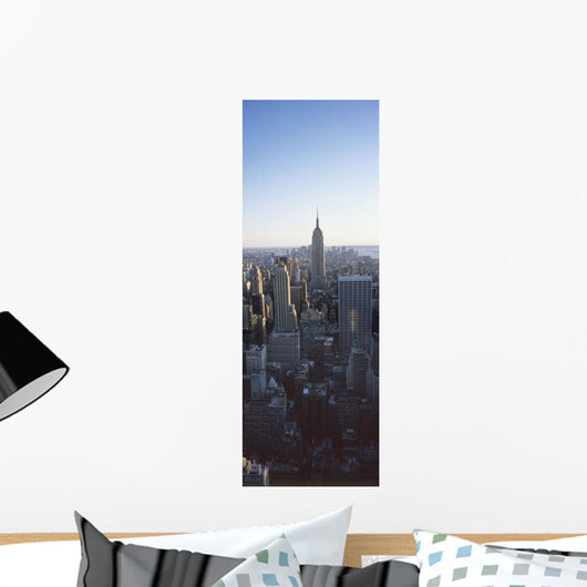 Panoramic View Of Empire State Building Wall Mural