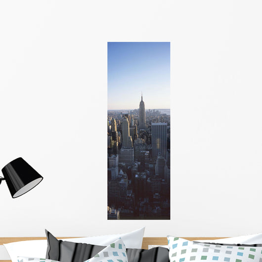 Panoramic View Of Empire State Building Wall Mural