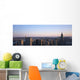 Panoramic View Of Manhattan Wall Mural