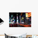 Time Square Night NYC Wall Decal