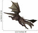 Fierce Attack Dragon Wall Decal
