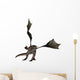 Flying Western Dragon Wall Decal