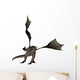 Flying Western Dragon Wall Decal