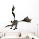Flying Western Dragon Wall Decal