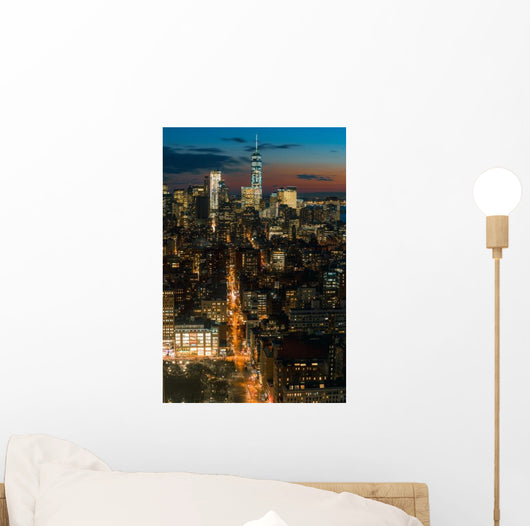 Downtown New York Wall Decal