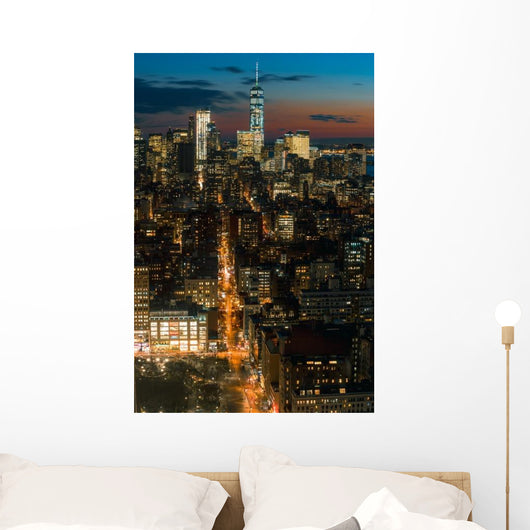 Downtown New York Wall Decal