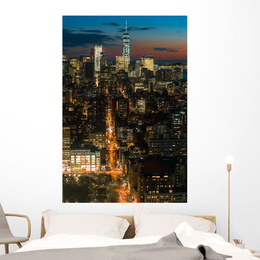 Downtown New York Wall Decal
