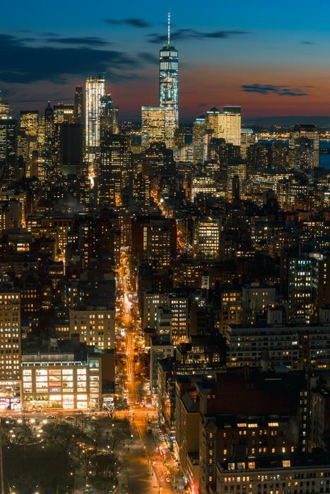 Downtown New York Wall Decal