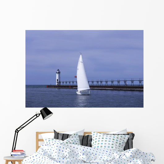 lighthouse Wall Mural