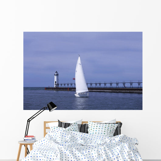 lighthouse Wall Mural