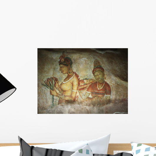 5Th Century Cave Frescoes Wall Mural