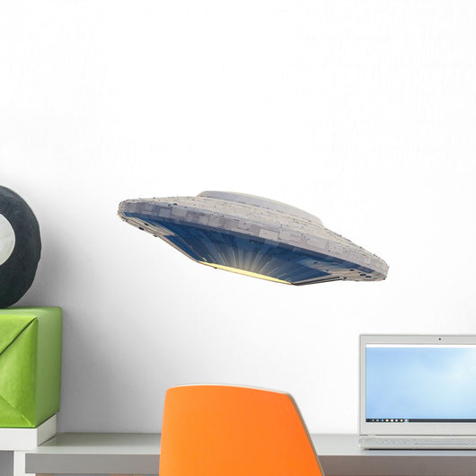 Ugo Sci-fi Alien Spaceship Wall Decal