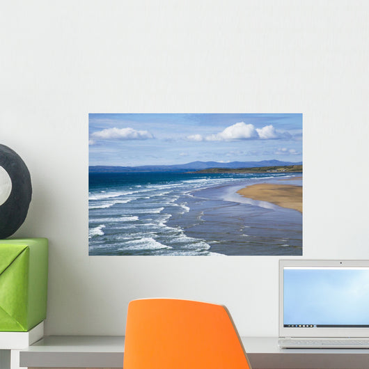 Waves On Beach Wall Mural