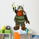 Toasting Dwarf Viking Wall Decal