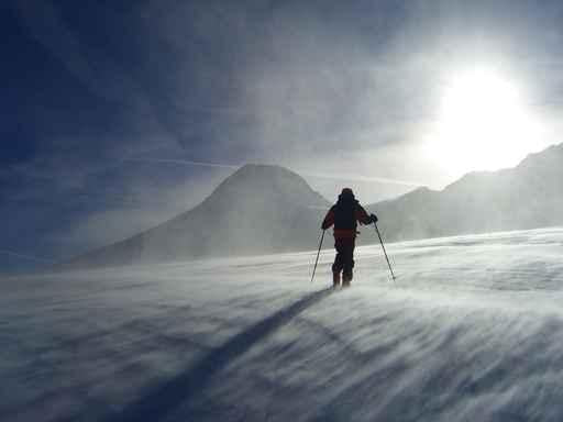 Bergsteigen Skitour Wall Decal