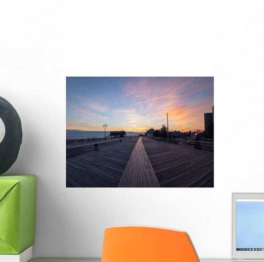 Coney Island Sunset Brooklyn Wall Decal
