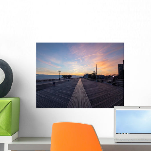 Coney Island Sunset Brooklyn Wall Decal