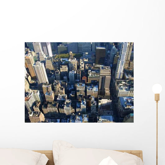 5th Avenue from above Wall Decal