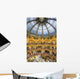 High View Of The Domed Central Area Of Galeries Lafayette Wall Mural