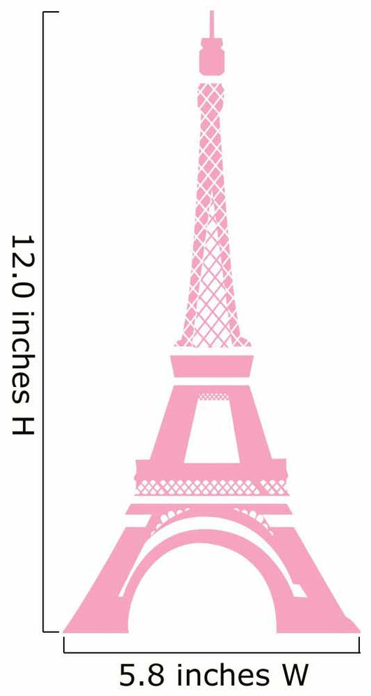 Eiffel Tower Wall Decal