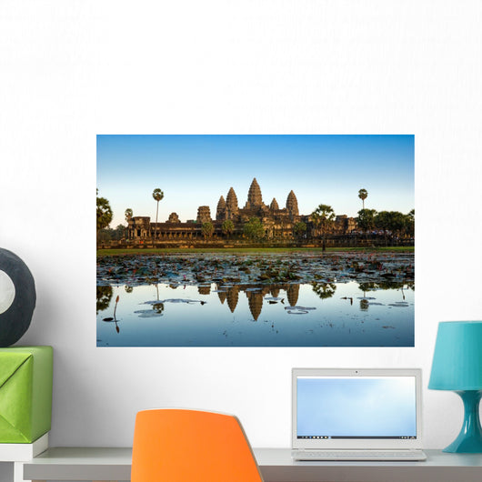 Travel Murals - Angkor Wat in Cambodia Wall Mural