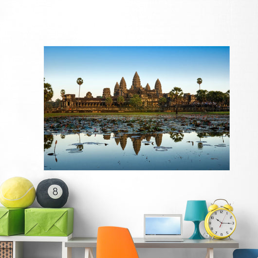 Travel Murals - Angkor Wat in Cambodia Wall Mural