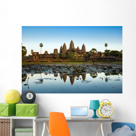 Travel Murals - Angkor Wat in Cambodia Wall Mural
