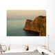 Views Of The Lighthouse At Sunset Wall Mural