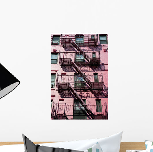 Traditional Apartments Building In Soho, Manhattan, New York, Usa Wall Mural