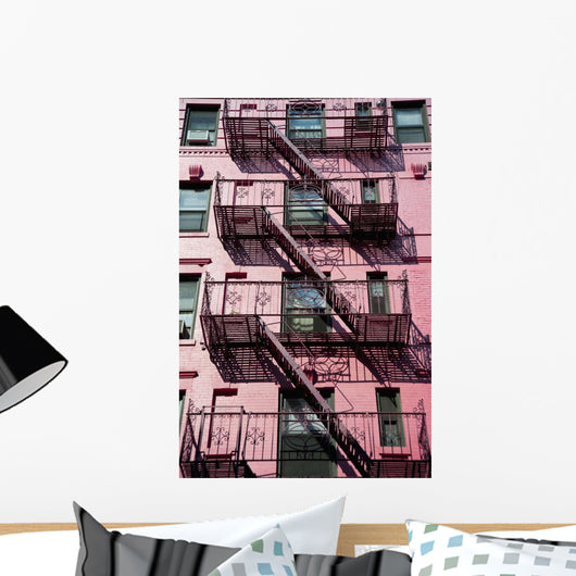 Traditional Apartments Building In Soho, Manhattan, New York, Usa Wall Mural