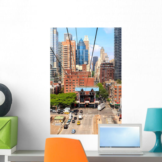 Midtown Manhattan NYC Roosevelt Wall Decal