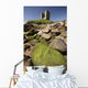 Minard Castle And Rocky Beach Wall Mural