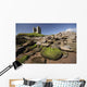 Minard Castle And Rocky Beach Wall Mural