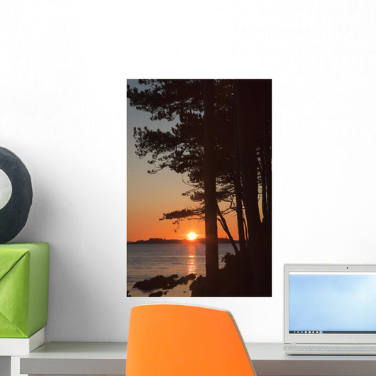 Sunset Over Kenmare Bay Near Blackwater Wall Mural