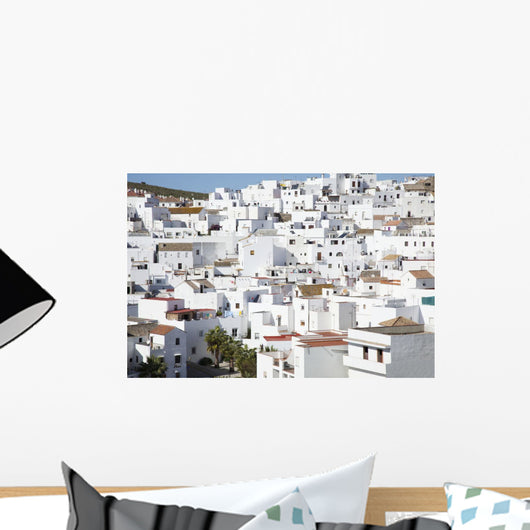 Town Buildings Wall Mural