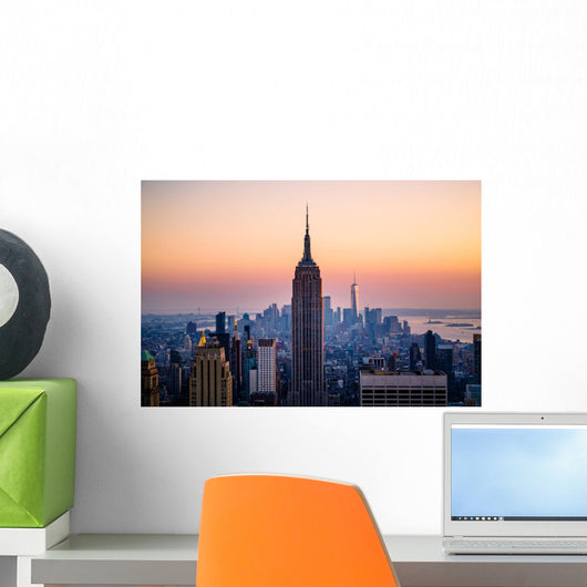 Panorama Manhattan Skyline Wall Decal