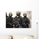 SWAT officer in full tactical gear. Wall Mural