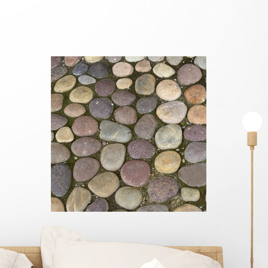 Various Colored Stones Ground Wall Mural